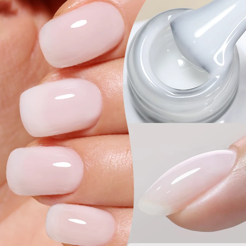Milchig-weißer Gel-Nagellack 10 ml 2