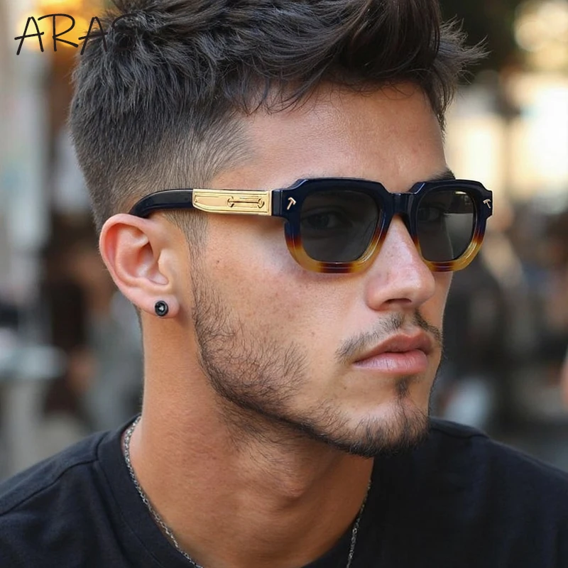 Polarisierte Vintage-Sonnenbrille für Herren 4