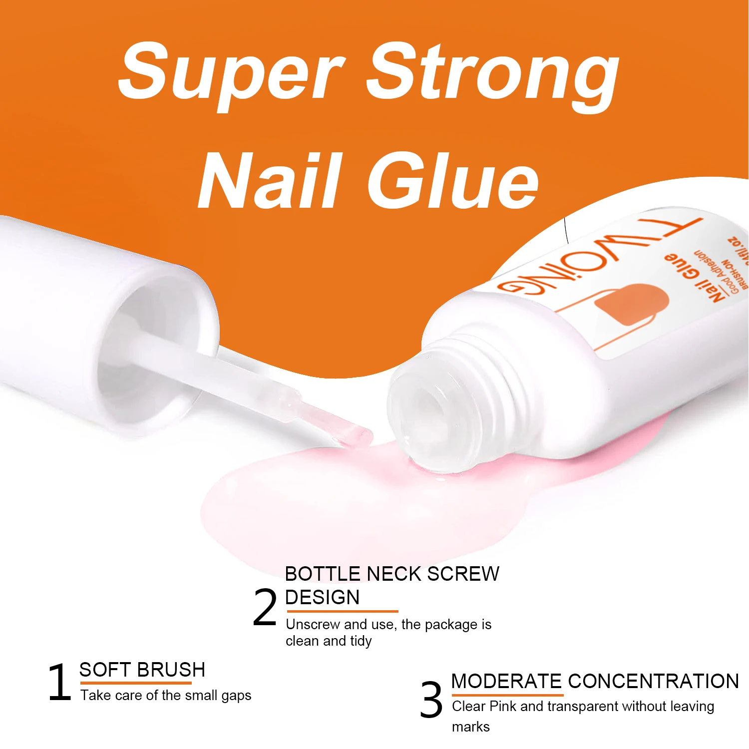 Nagelkleber für Aufdrücknägel 2