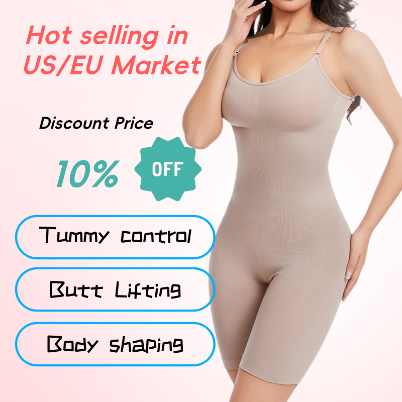 Nahtloser Shapewear-Body aus Spandex 4