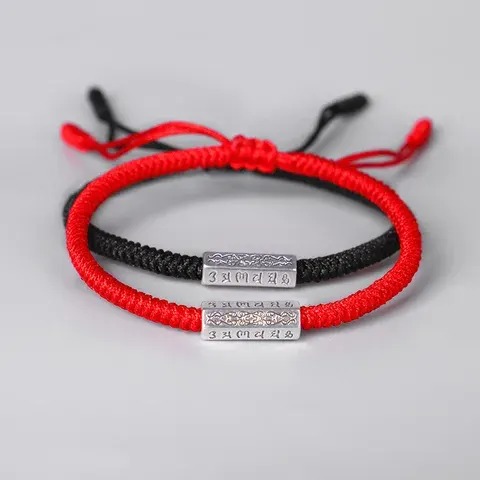 Mantra-Knotenarmband