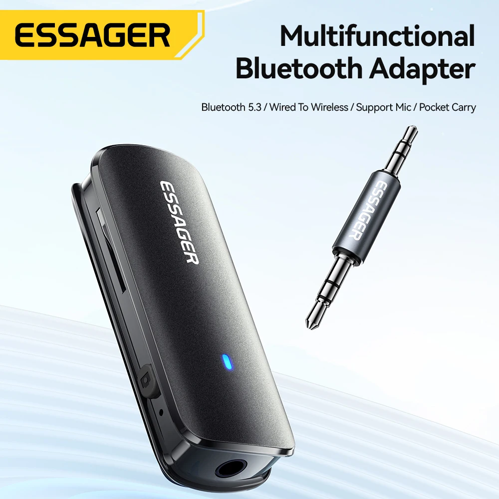 Bluetooth 5.3 Audio-Adapter mit 3,5-mm-Klinke 2