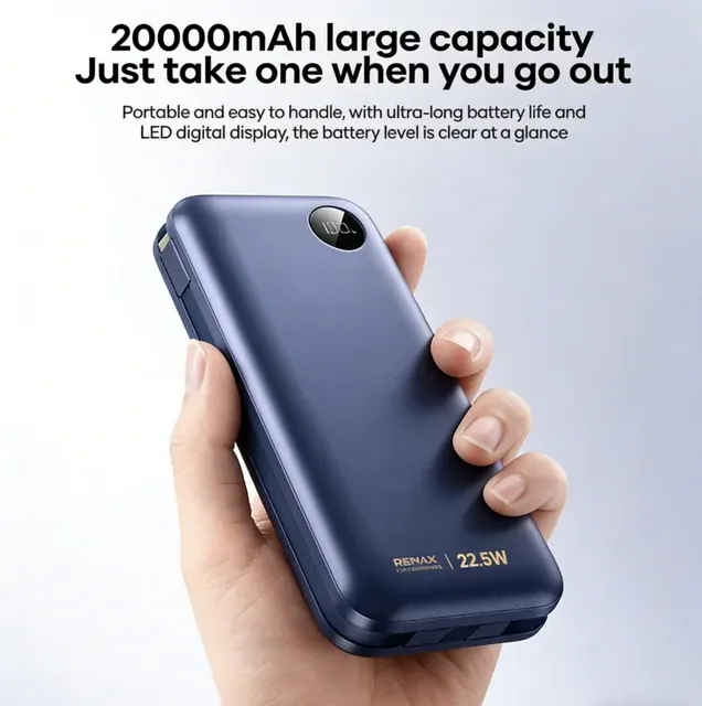 20.000-mAh-Powerbank mit Digitalanzeige 3