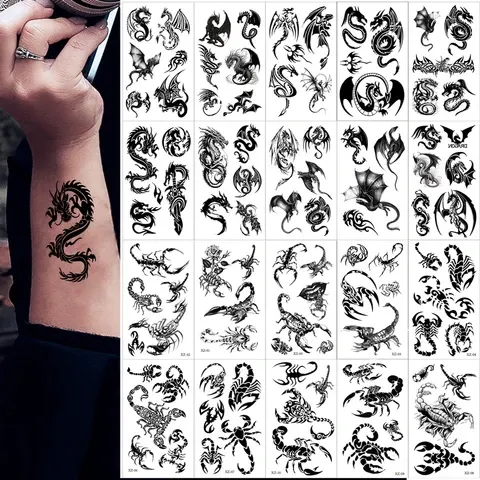 temporäres Tattoo