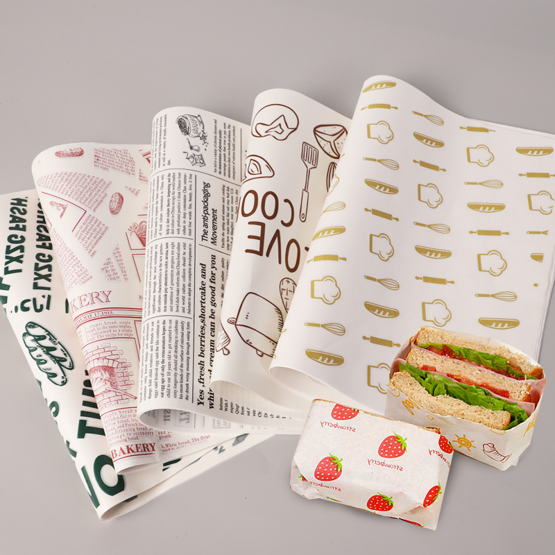 Fettdichtes Burgerpapier
