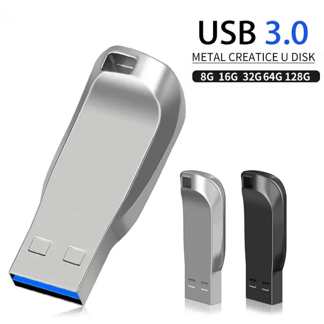 Hochgeschwindigkeits-Metall-USB-Stick, 128 GB 3