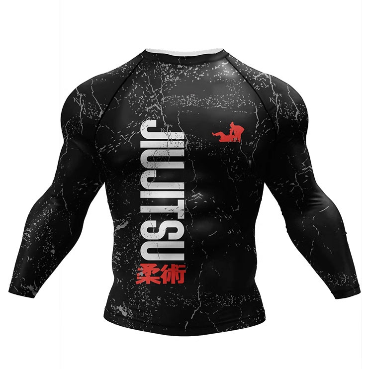 BJJ Rashguard Herren Shorts Set Brasilien 2