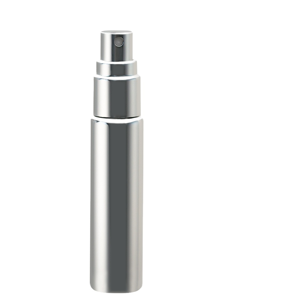 Reisetaugliche Aluminium Parfüm-Sprühflasche Schraubverschluss