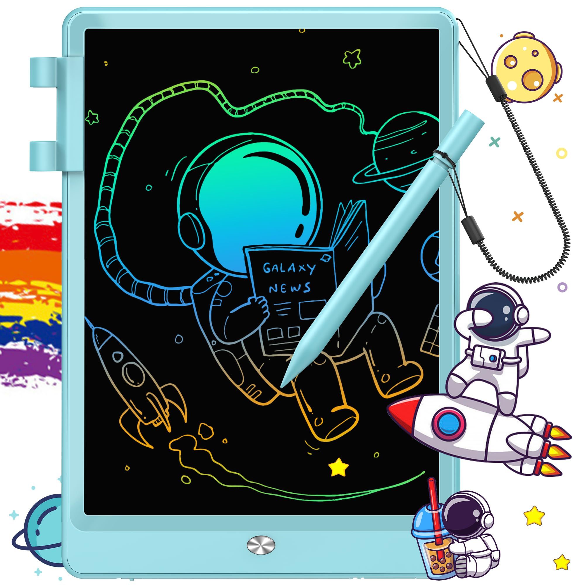 Bunter LCD Lerntablet für Kleinkinder 10 Zoll