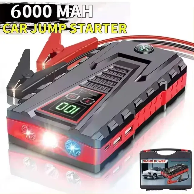 12V Auto-Starthilfe mit 6000mAh Powerbank 1