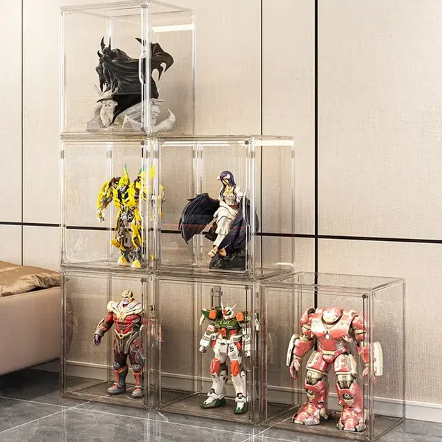 Transparente Acryl-Aufbewahrungsbox für Figuren 2