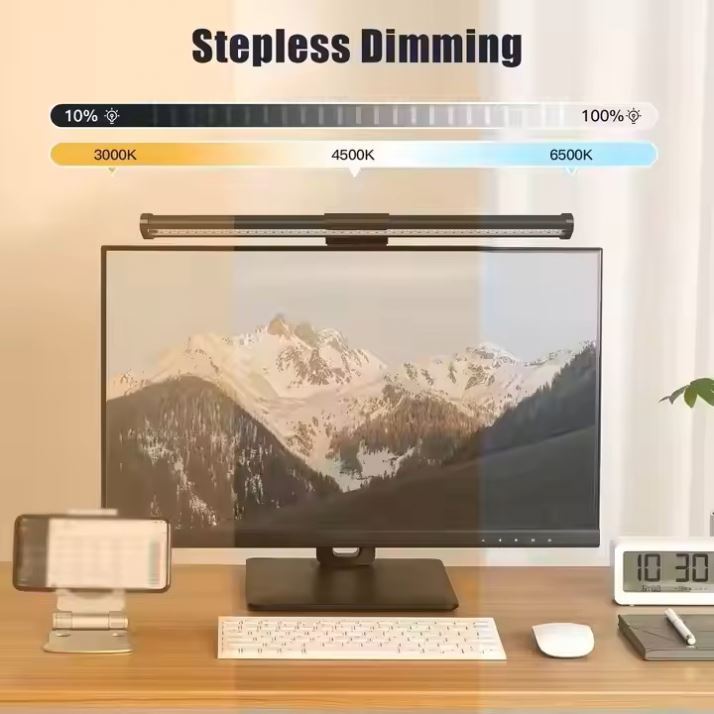 Dimmbare USB-LED-Leuchtleiste für Monitore 3