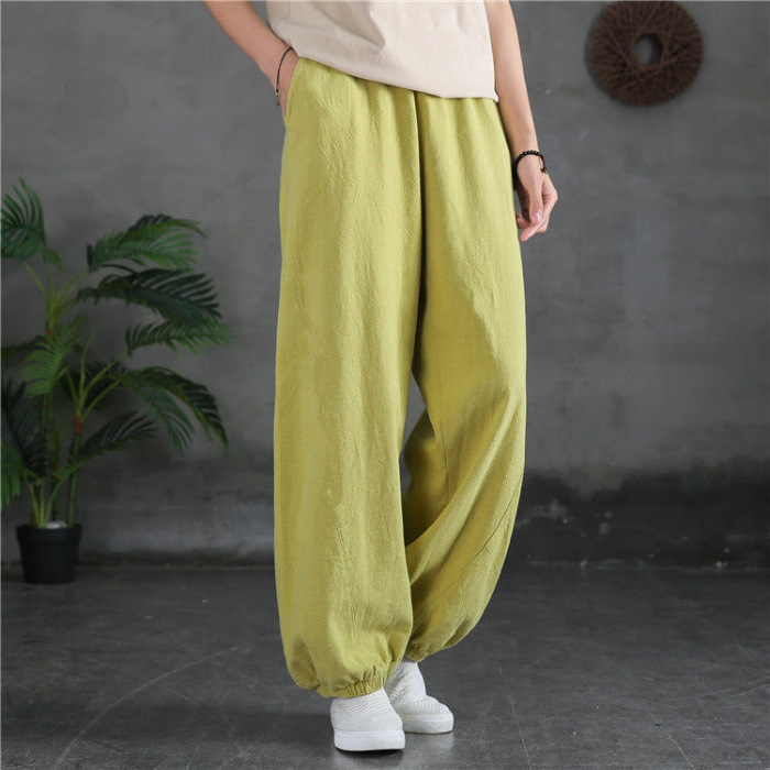 Retro-Damenhose im lockeren Relaxed Fit
