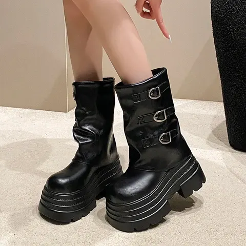 Damen-Motorradstiefel