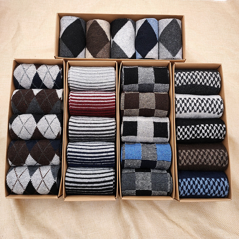 Casual-Herrensocken im 5er-Geschenkset 2