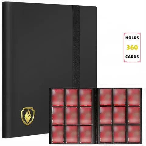 9-Taschen-Sammelkartenalbum mit 360 Seiten