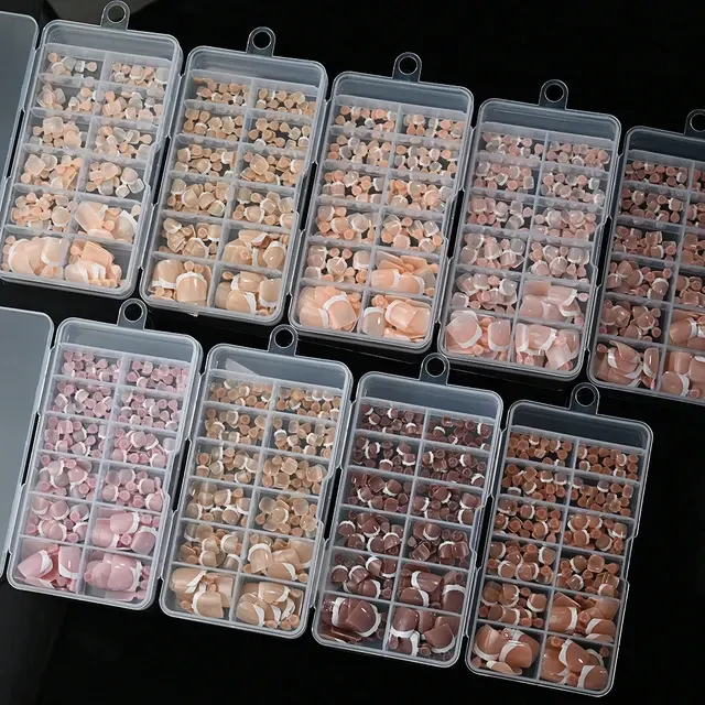 120-teiliges Französisches Zehennagel-Set 3