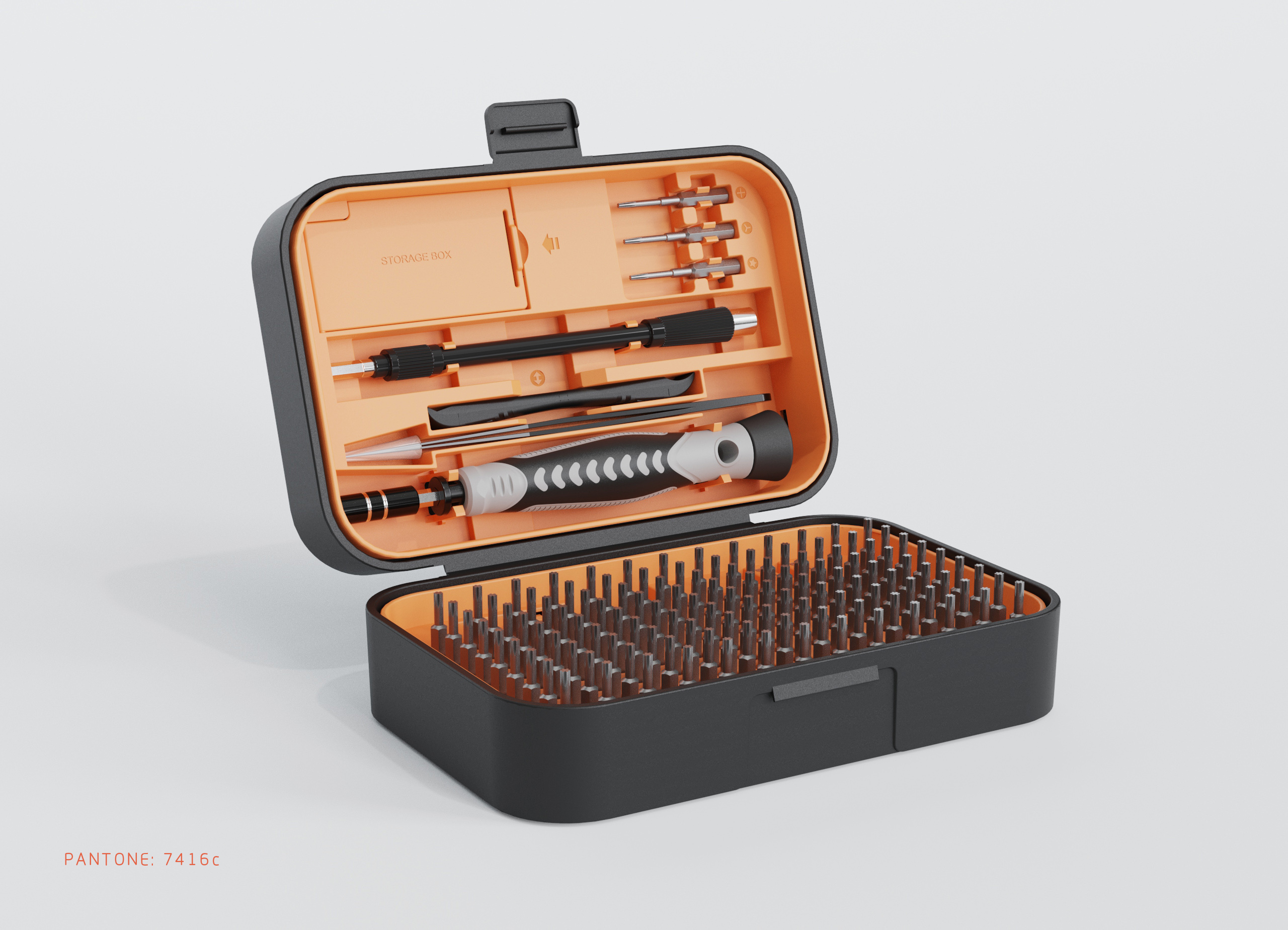 130-teiliges Multi-Bit-Schraubendreher-Set für Elektronik 4