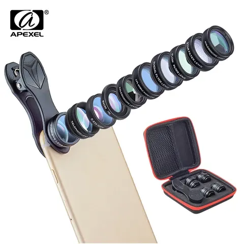 10-in-1 Handyobjektiv-Set