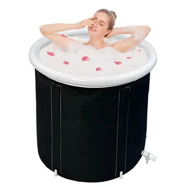 Tragbare XXL Eisbadewanne aus PVC 4