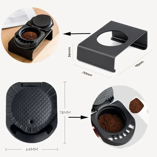 Nachfüllbarer Kaffeekapsel-Adapter, Wiederverwendbar 3