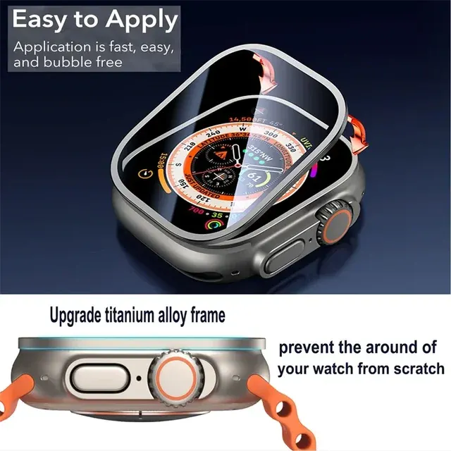 Kratzfester Displayschutz 49 mm Smartwatch Set 3