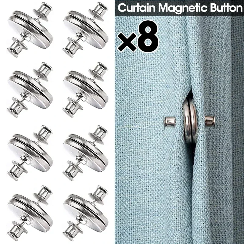 Magnet-Vorhangclip