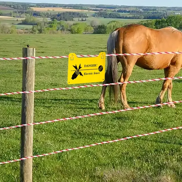 Elektrozaun-Warnschild 4
