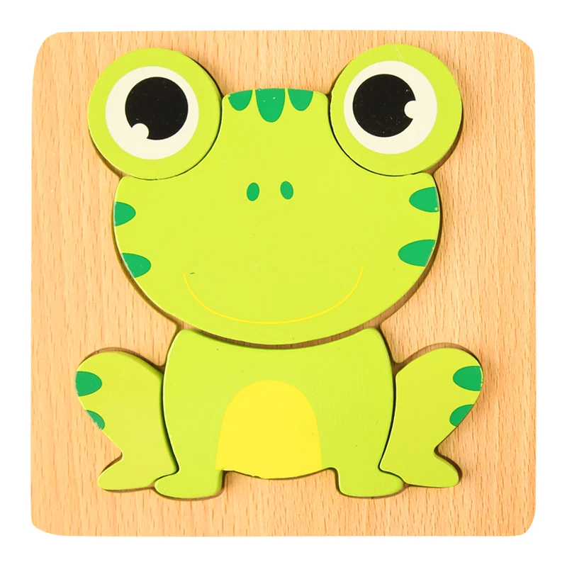 Holz-3D-Tierpuzzle mit Verkehrsmotiven 4