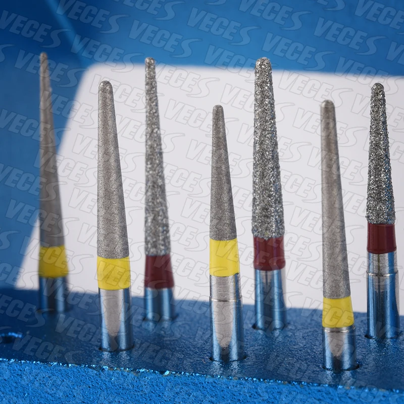 Dental-Diamantbohrer Erdbeerform 1,6 mm 3