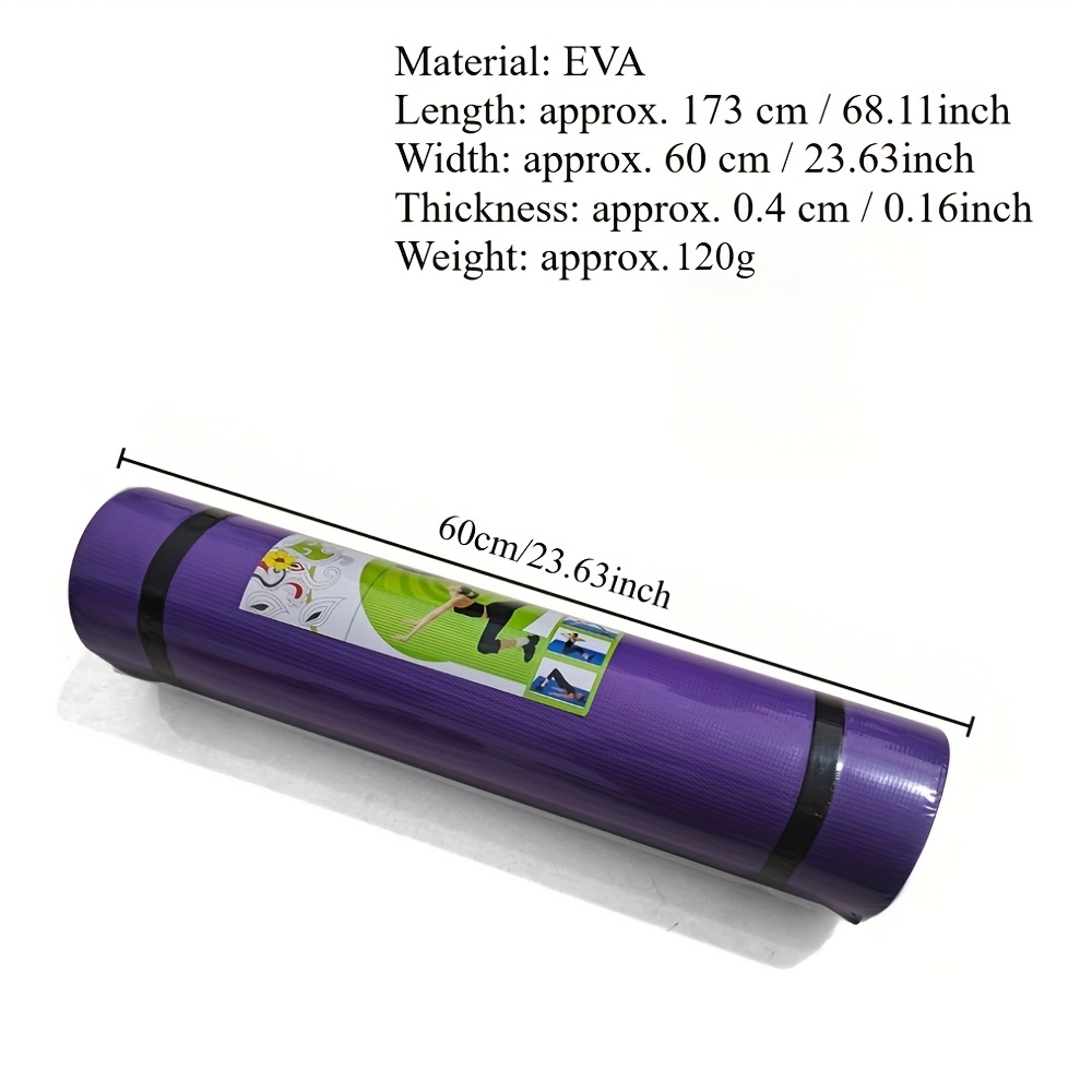 Rutschfeste EVA Yogamatte 183 cm Dick 3