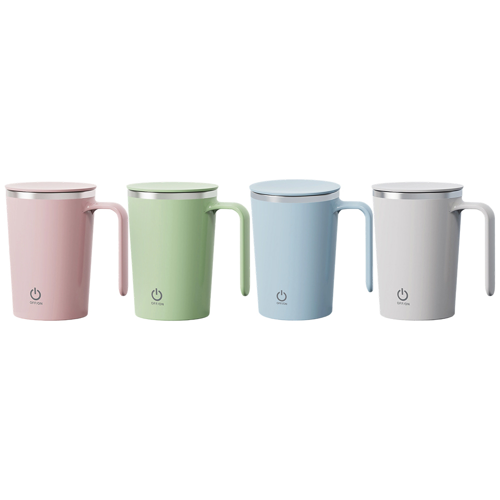 Selbstrührende USB-Kaffeetasse 400 ml mit Griff 2