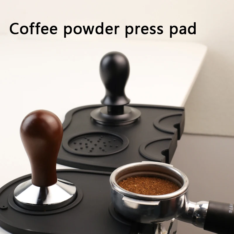 Rutschfeste Silikon-Kaffeepulver-Pressmatte 2