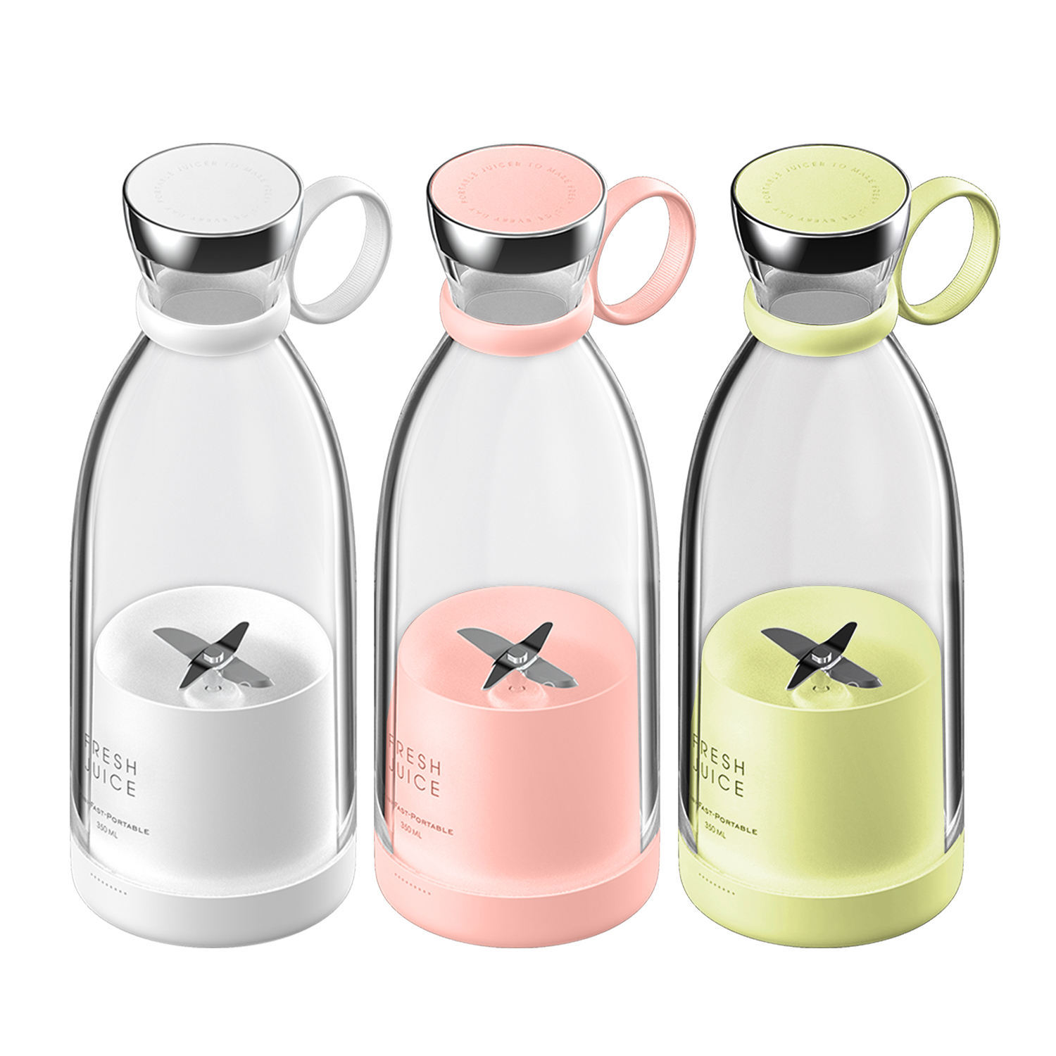 Tragbarer USB-Smoothie-Mixer 350ml 2