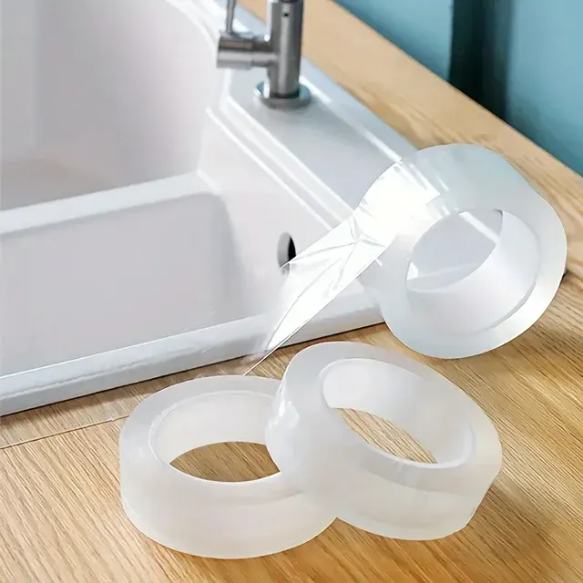 Doppelseitiges transparentes Nano-Klebeband, wasserdicht 2