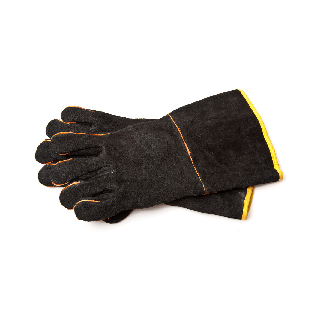 Langstulpen-Lederhandschuhe mit Doppelhandfläche 4