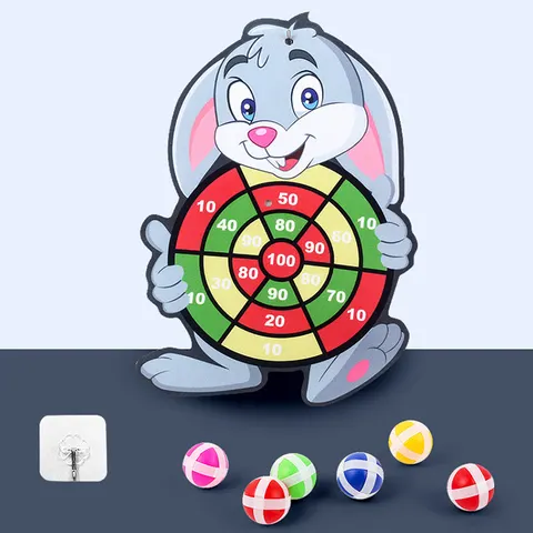 Kinder-Klettball-Dartscheibe