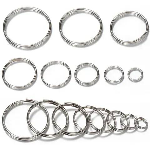 Metall-Schlüsselring-Rohling