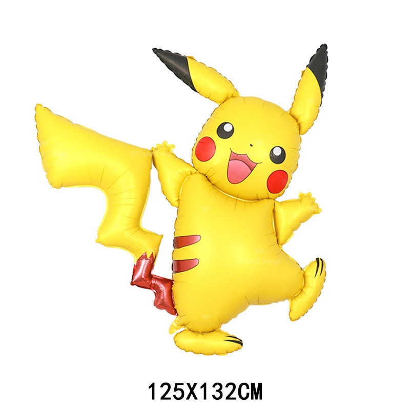 Pikachu-Folienballon-Set für Kindergeburtstag