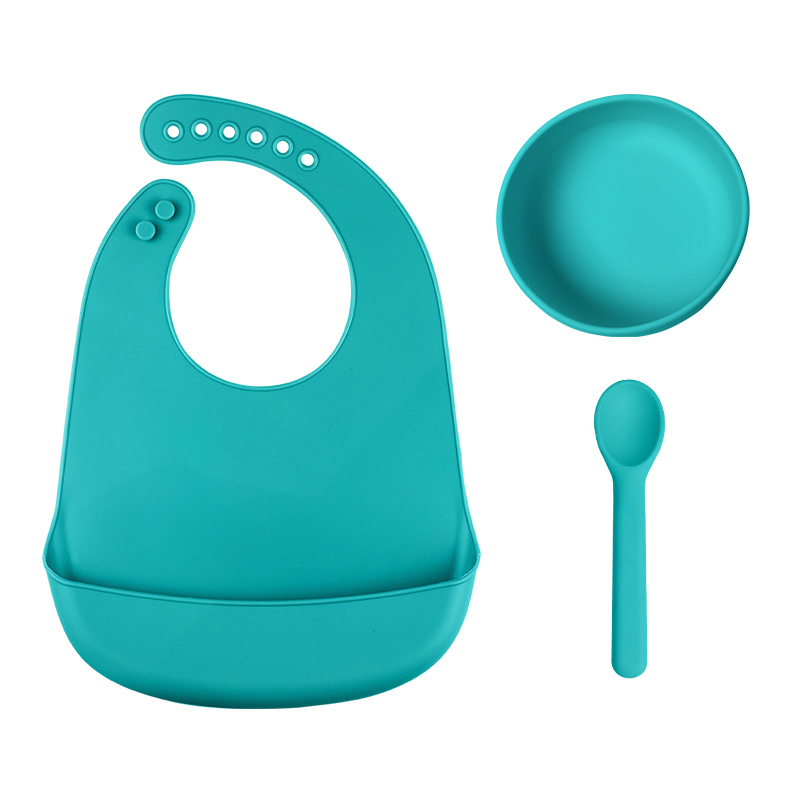 BPA-freies Silikon-Babyfütterset 4