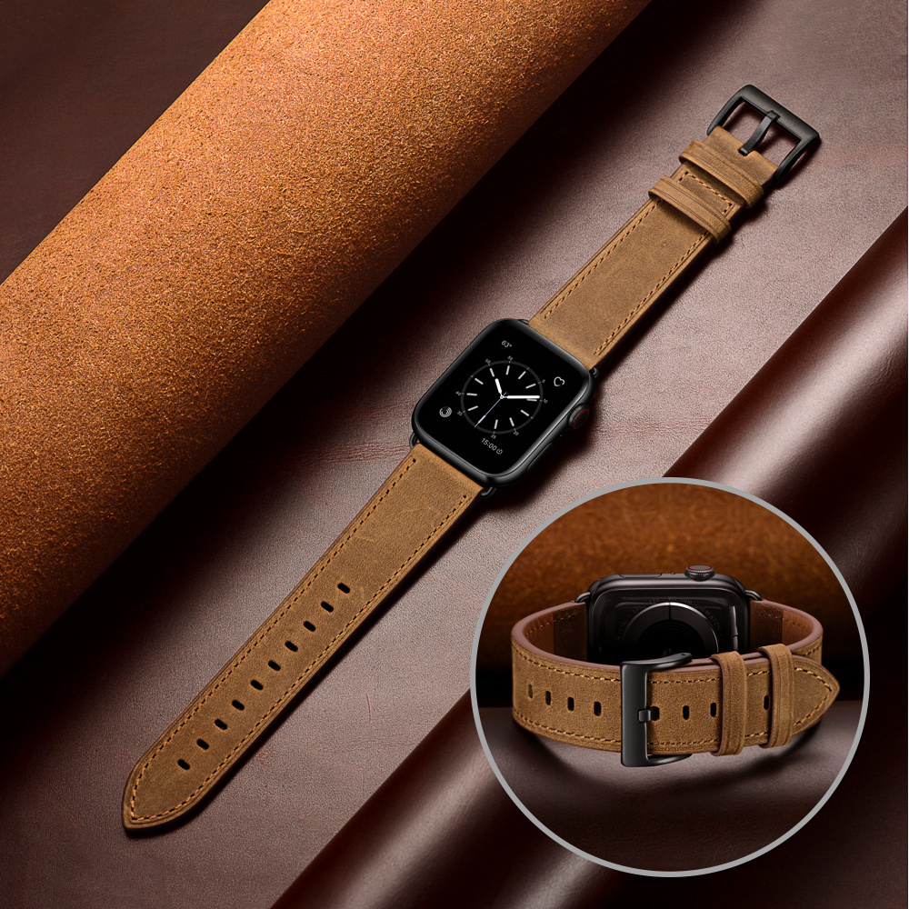 Herren-Lederarmband für Smartwatch 2