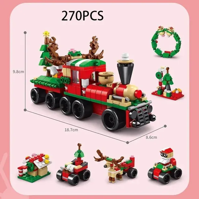 Weihnachts-Bausteine-Set 3