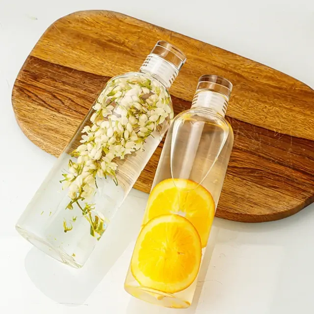 Glas-Trinkflasche 2