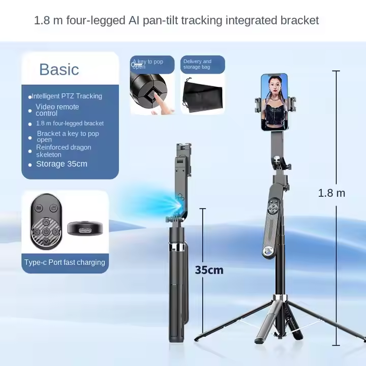 Smartes Gimbal-Stativ mit Gesichtserkennung 2