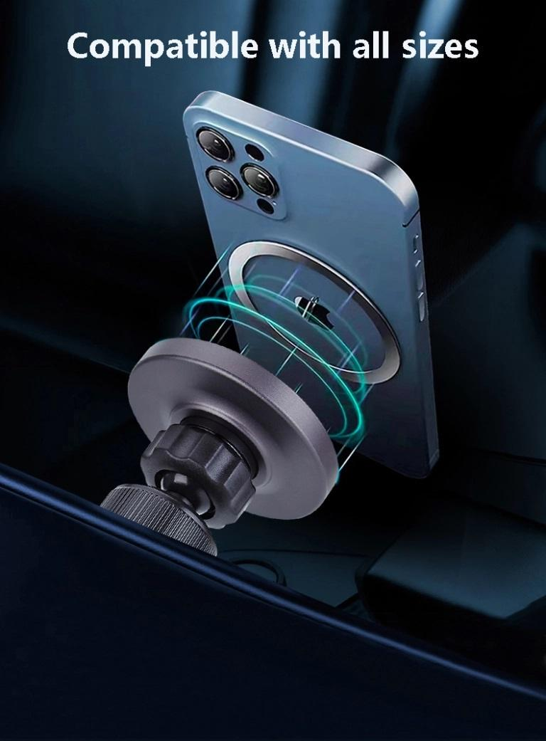 15W Magnet-Kfz-Ladegerät mit RGB-Handyhalterung 4
