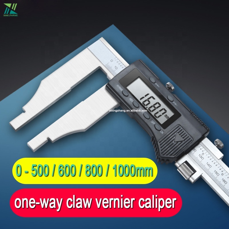 Digitale Edelstahl-Messschieber 0-1000mm mit langen Messschnäbeln 2