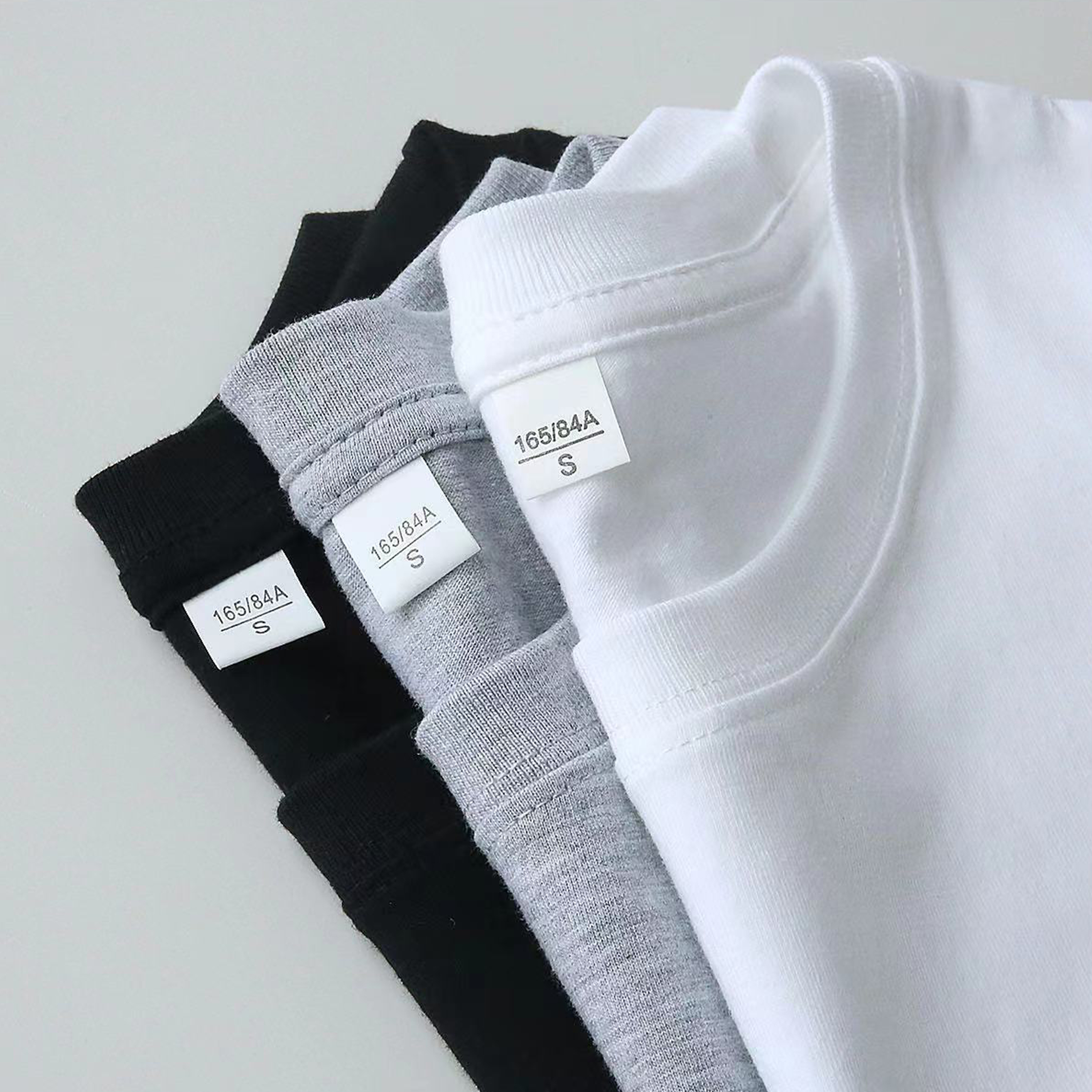Bio-Baumwoll-T-Shirt Herren Rundhals Unisex 4
