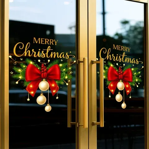 Weihnachts-Fensterdeko