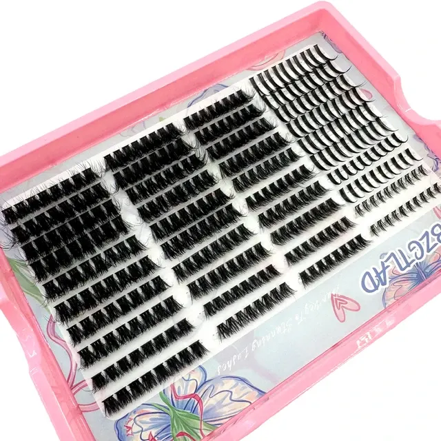 Wimpern-Cluster-Set 4