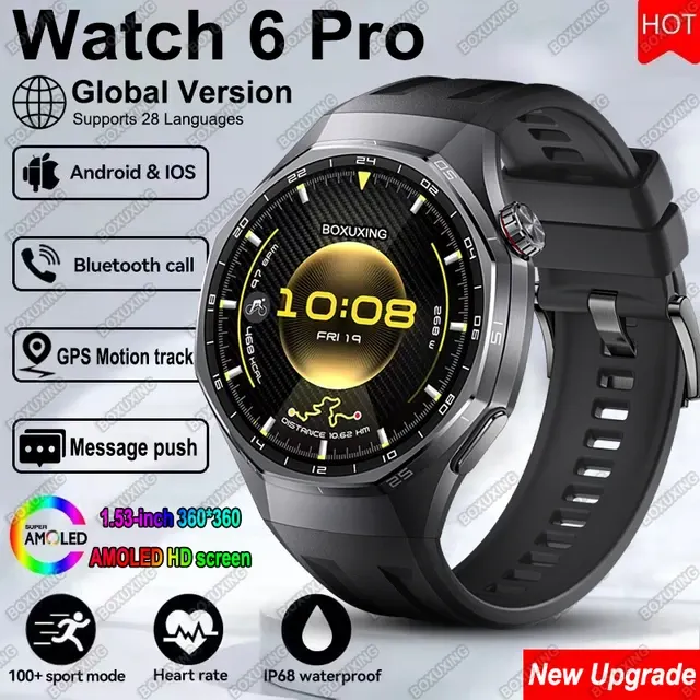 Wasserdichte Smartwatch mit AMOLED-Display 1